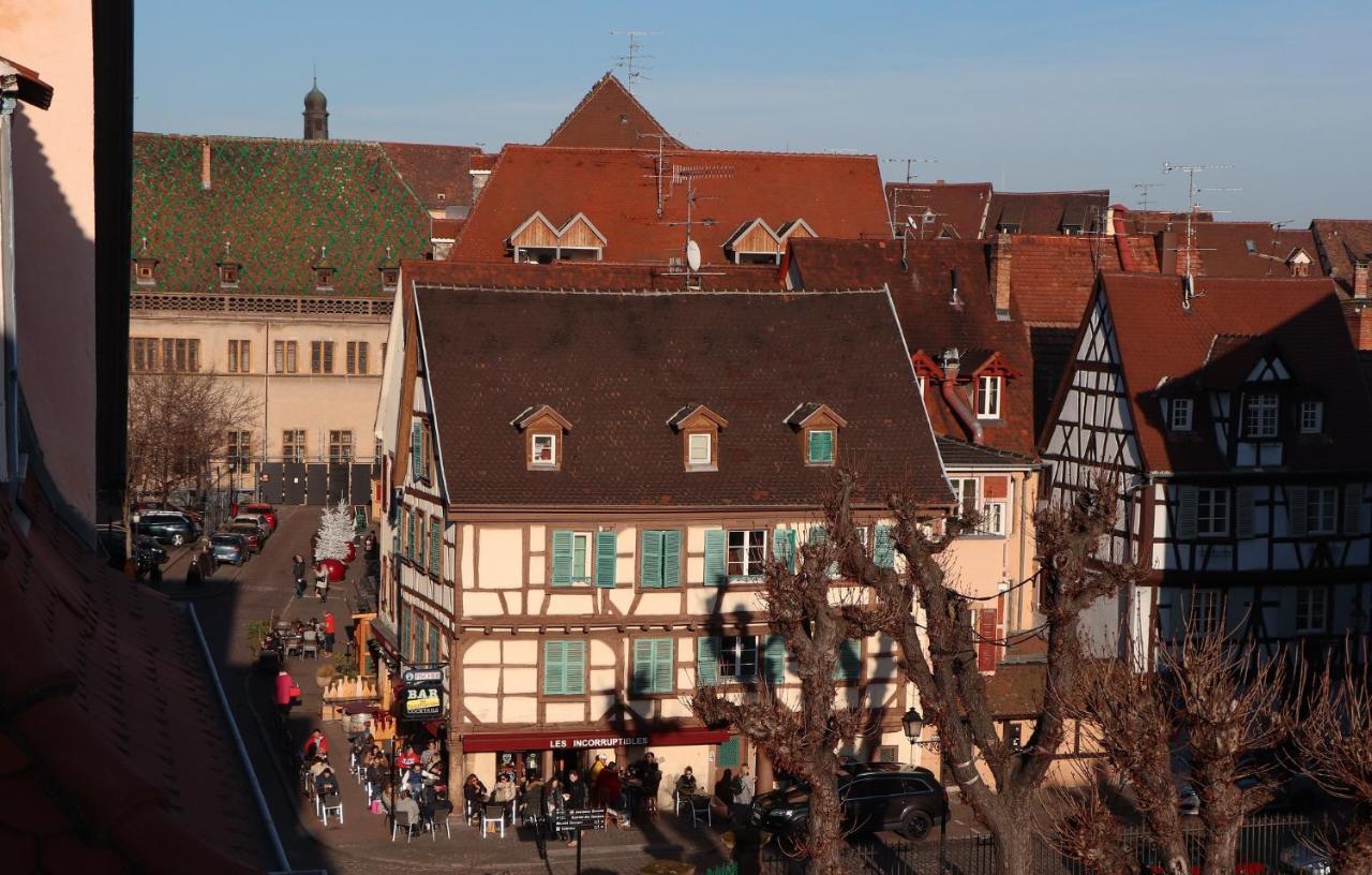 Sous Les Toits Du Zinc - Climatise Appartement Colmar Buitenkant foto